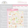 Doodlebug Design - 12x12 Baby Calendar Kits