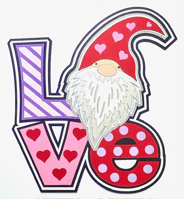 Love Heart Gnome