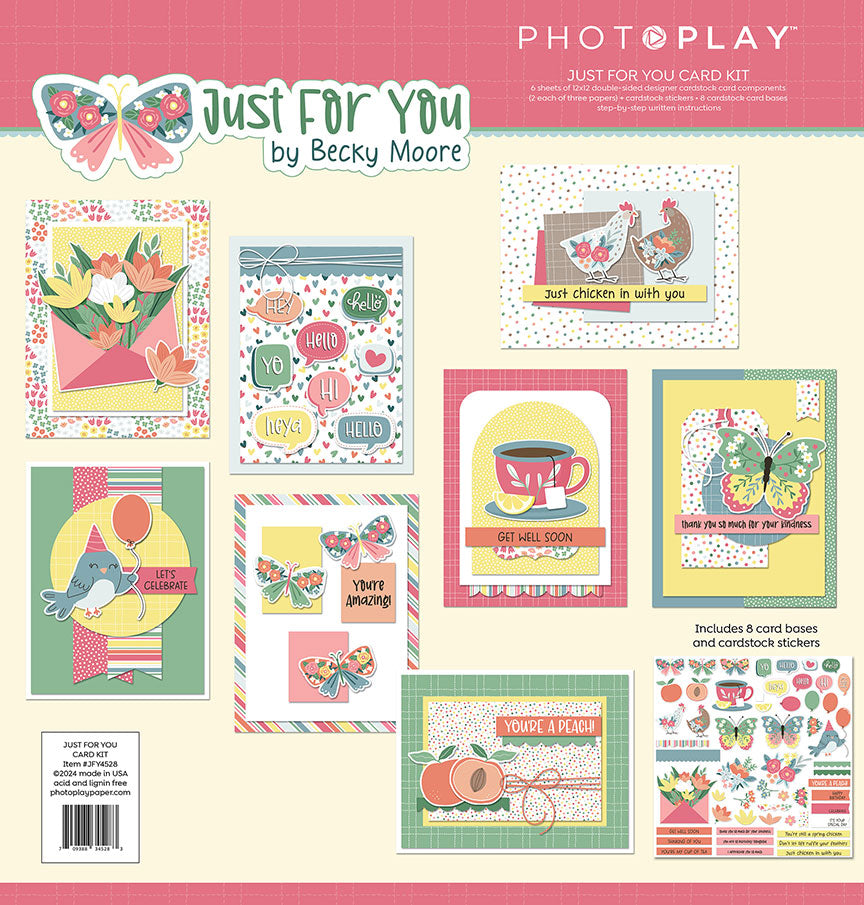 PhotoPlay- Just For You Card Kit *LAST CHANCE*