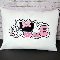 Annie Miller Creative Arts Mousy Love Pink Pillow Cover