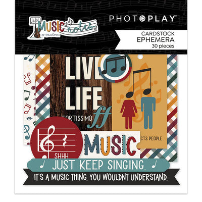 Music Notes Ephemera - Photoplay Paper