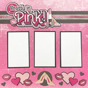 Pretty in Pink 12x12 Layout