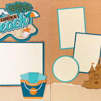 Life's a Beach Page Kit - 2 Page Layout