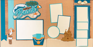 Life's a Beach Page Kit - 2 Page Layout