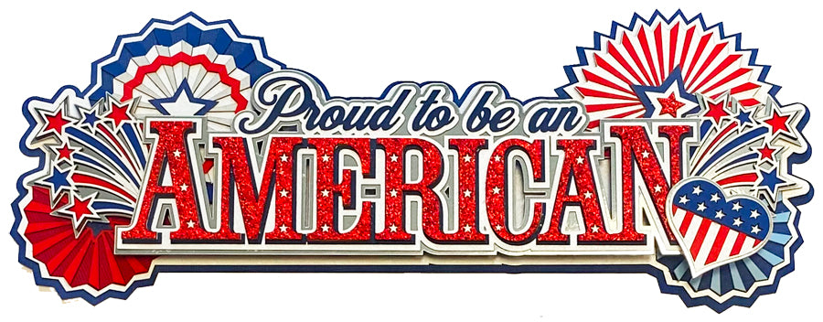 Proud to be an American title - PRE-ORDER