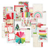 Pretty Little Studio - Candy Cane Collection - Paper Pack - Candy Cane MIXED 6x9