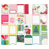 Pretty Little Studio - Candy Cane - Journaling - Candy Canes 3x4 Cards (Double-Sided)