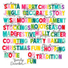 Pretty Little Studio - Candy Cane - Die-Cuts - Christmas Cheer Word Titles
