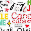Pretty Little Studio - Candy Cane - Die-Cuts - Festive Treat Words