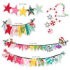Pretty Little Studio - Candy Cane - Punch Outs - Oh What Fun! Banners 6x12