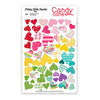 Pretty Little Studio - Candy Cane - Stickers - Sweetheart