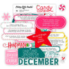 Pretty Little Studio - Candy Cane - Die-Cuts - Merry & Bright