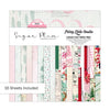 Pretty Little Studio - Sugar Plum Collection - Paper Pack - 12x12 Sugar Plum LEDGER Single-Sided