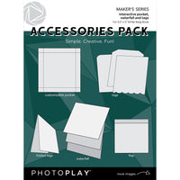 PhotoPlay - Maker's Series Collection - Brag Book Accessory Pack - White *LAST CHANCE*