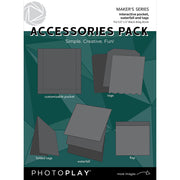 PhotoPlay - Maker's Series Collection - Brag Book Accessory Pack - Black *LAST CHANCE*