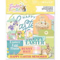 PhotoPlay - Easter Sunday Collection - Ephemera - Die Cut Cardstock Pieces *LAST CHANCE*