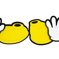 PW CLASSICS - Mousy Borders Red and Pink