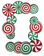Peppermint Corner Borders - set of 2