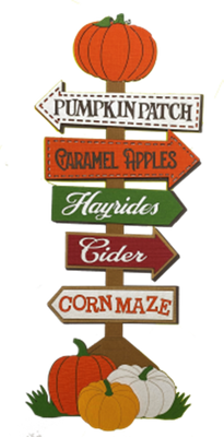 Pumpkin Patch Sign - Title