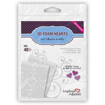 Scrapbook Adhesives - 3D Foam Hearts
