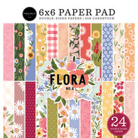 Carta Bella - Flora No. 6 - 6x6 Paper Pad - NEW