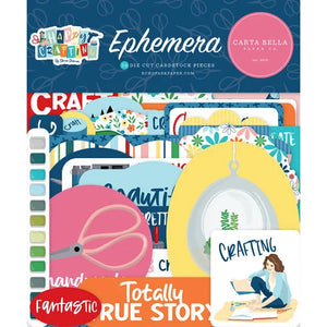 Carta Bella - Happy Crafting - Ephemera