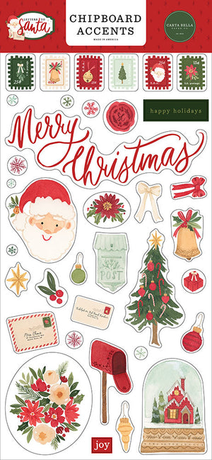 Letters to Santa - Chipboard Accents - LAST CHANCE!