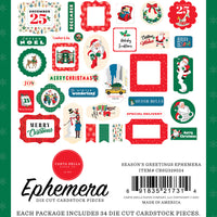 *VALUE PACK* Ephemeras(3) - Season's Greetings - LAST CHANCE!