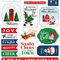 White Christmas - Chipboard Phrases - LAST CHANCE!