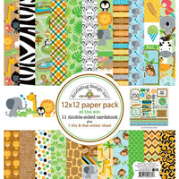 Doodlebug - At the Zoo - 12x12 Collection Kit *NEW*