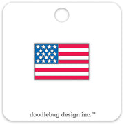 Doodlebug - Hometown USA - Collectible Pins - USA Flag