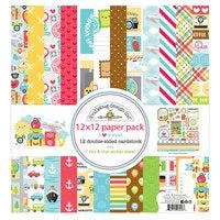 Doodlebug - I ❤ Travel - 12x12 Collection Kit *NEW*