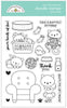 Doodlebug Design - Pretty Kitty Collection - Doodle Stamps - Pretty Kitty