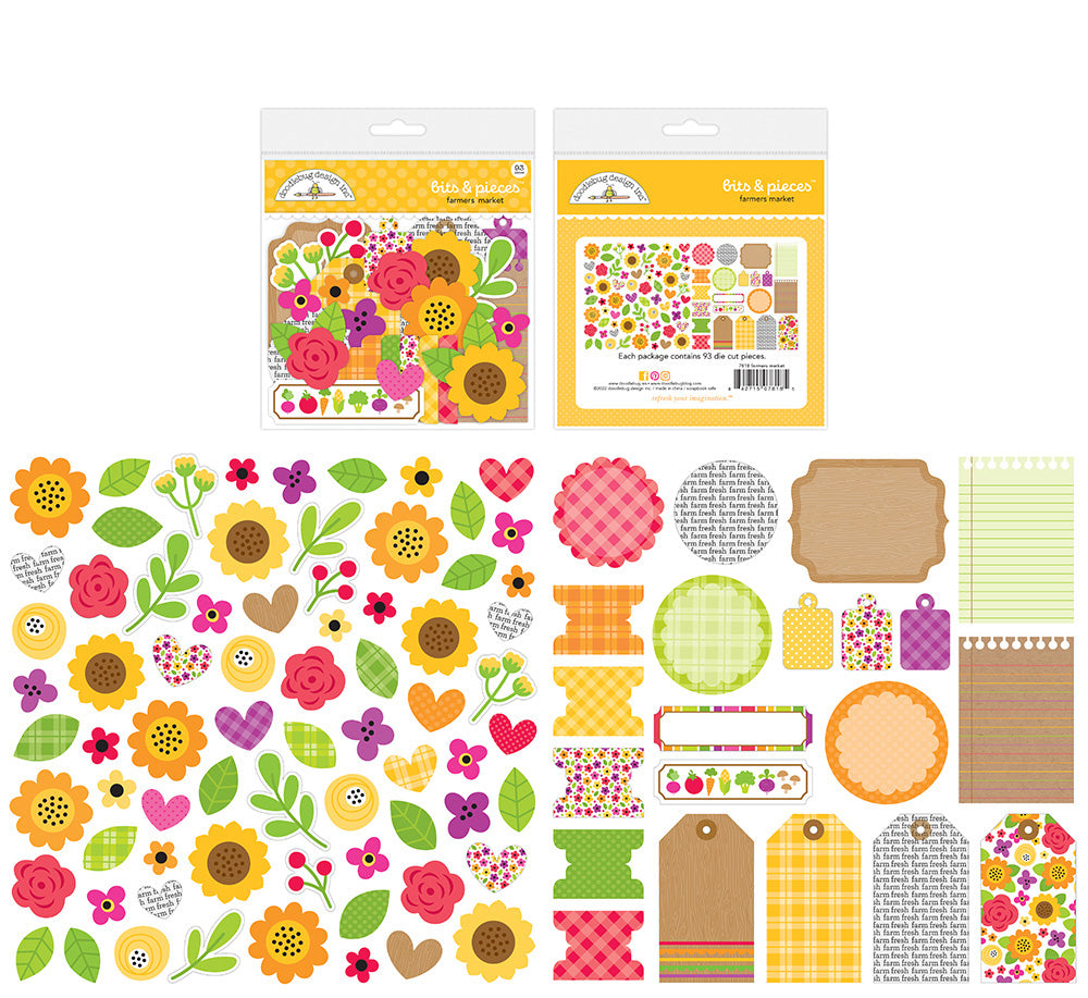 Doodlebug Design - Farmer's Market Collection - Bits and Pieces