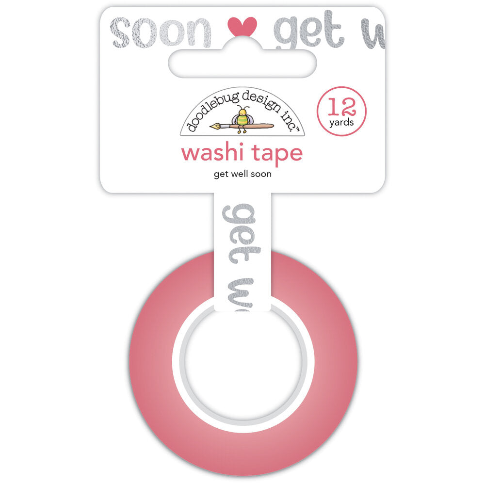 Doodlebug Design - Happy Healing Collection - Washi Tape - Get Well Soon