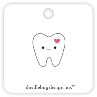 Doodlebug Design - Happy Healing Collection - Collectible Pins - Pearly White