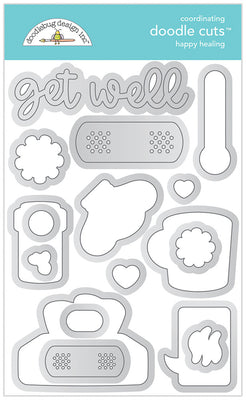 Doodlebug Design - Happy Healing Collection - Metal Dies