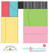Doodlebug - Happy Healing - Cards And Envelopes
