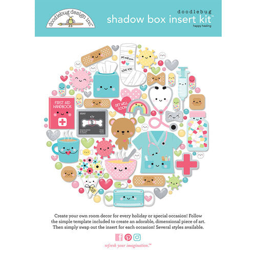 Doodlebug - Happy Healing - Shadow Box Kit