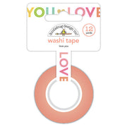 Doodlebug Design - Hello Again Collection - Washi Tape - Love You