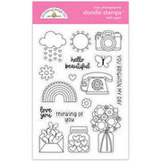 Doodlebug Design - Hello Again Collection - Clear Photopolymer Stamps *LAST CHANCE*