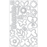 Doodlebug Design - Hello Again Collection - Butterfly Wishes Doodle Cuts