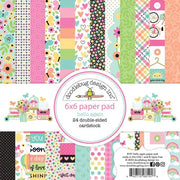 Doodlebug Design - Hello Again Collection  - 6x6 Paper Pad
