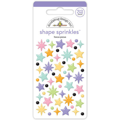 Doodlebug - Sweet and Spooky - Shape Sprinkles - Hocus Pocus