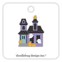 Doodlebug Design - Sweet and Spooky Collection - Halloween - Collectable Pins - Haunted Manor