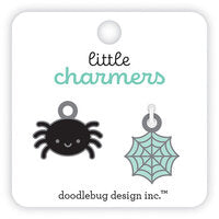 Doodlebug Design - Sweet and Spooky Collection - Halloween - Little Charmers - Spidey Web