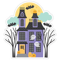 Doodlebug Design - Sweet and Spooky Collection - Halloween - Stickers - Doodles - Haunted Manor
