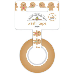 Doodlebug - Gingerbread Kisses - Washi Tape - Gingies