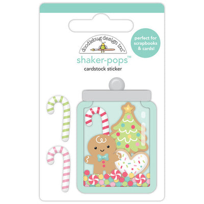 Doodlebug - Gingerbread Kisses - Shaker Pops - Holiday Treats