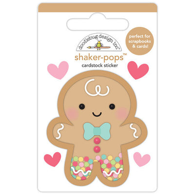 Doodlebug - Gingerbread Kisses - Shaker Pops - Gingerbread Kisses